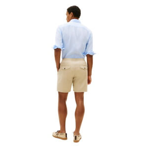 Tommy Hilfiger Dover Linen Blend 8" Inseam Chino Shorts